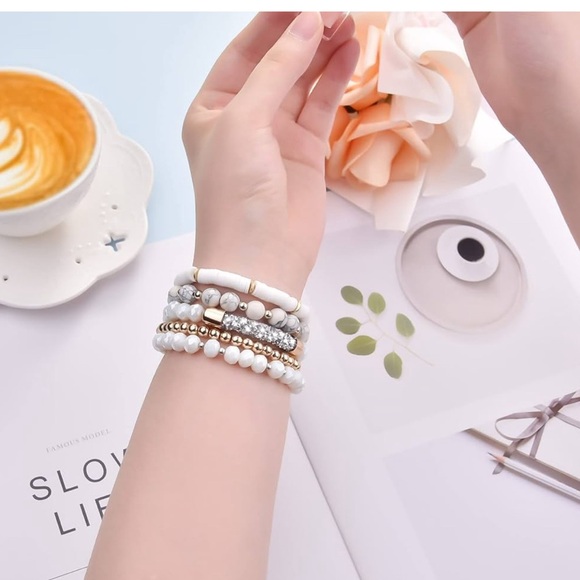 Beaded Boho Bracelet Apple Watch Band 42mm/44mm/45mm - Picture 4 of 4